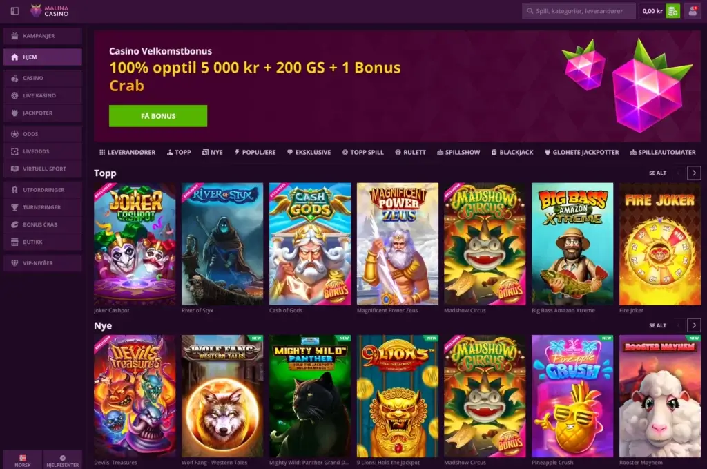 Malina Casino Spillutvalget