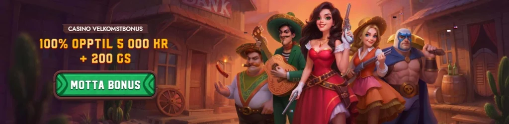 Aktiver bonusen hos 5Gringos Casino.