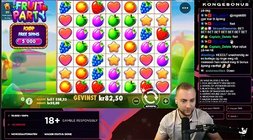 Fruit Party Slot Screenshot