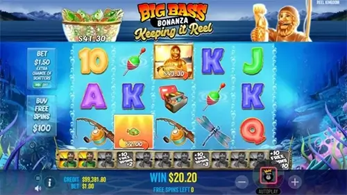 Big Bass Bonanza Keeping It Reel Bonus
