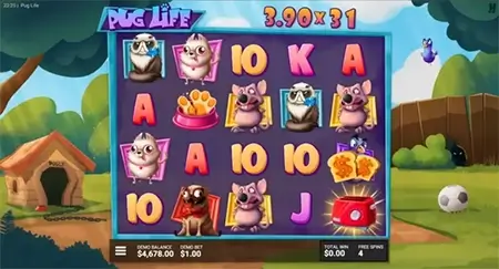 Pugs Life Slot Dawgs Den Bonus