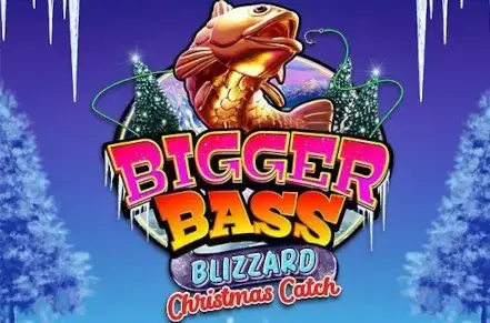 Bigger Bass Blizzard Christmas Catch Logo