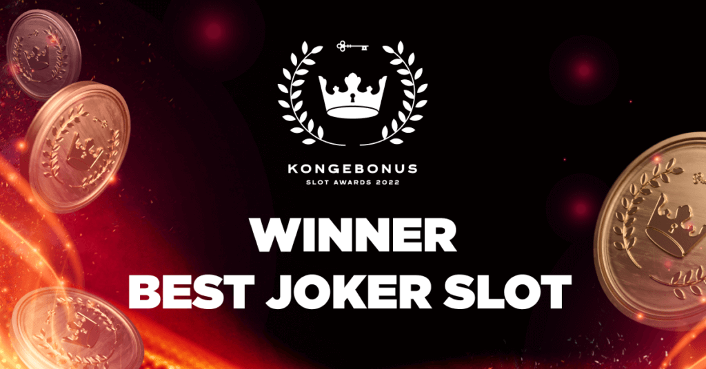 Kongebonus Awards 2022 Winner Best Joker Slot