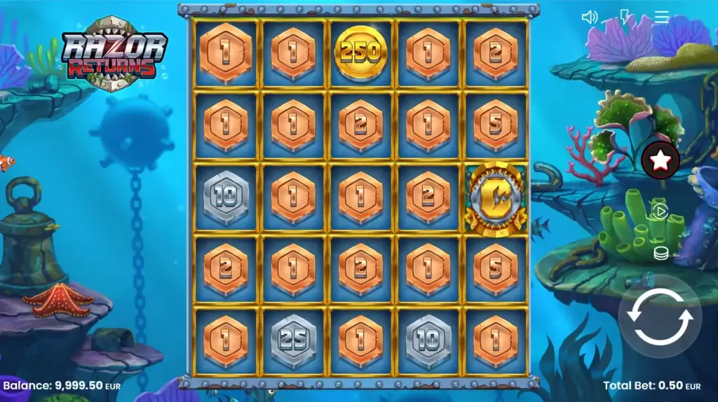 Razor Returns Coins
