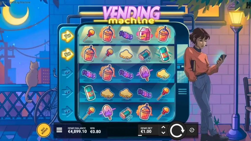 Vending Machine Hacksaw Gaming Base Game