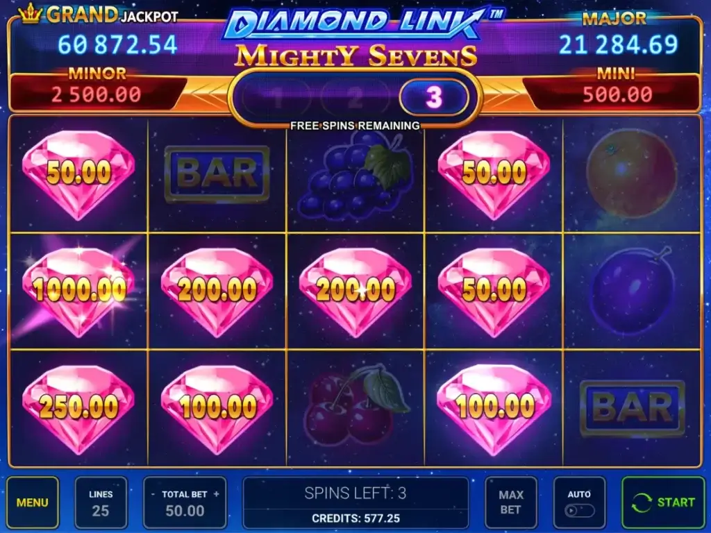 rosa diamanter i bonus