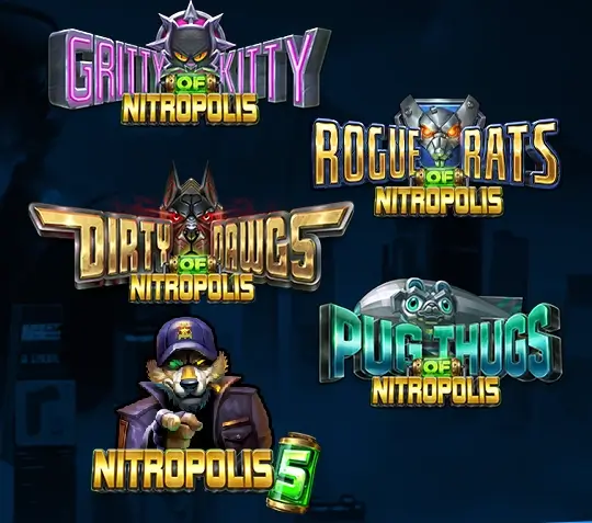 Elk Studios Nitropolis Serien