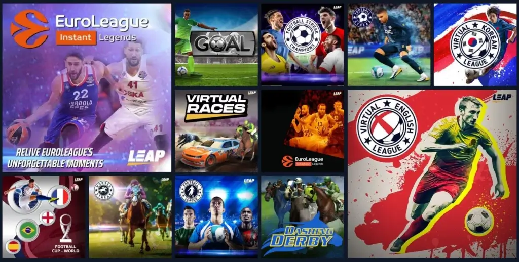 Betglobal Spillutvalg Virtual Sport