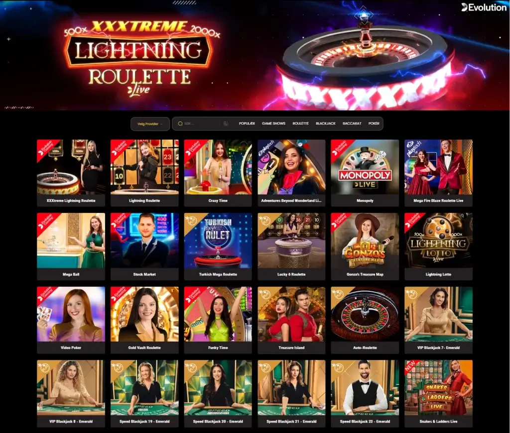 Goldenbet Live Casino