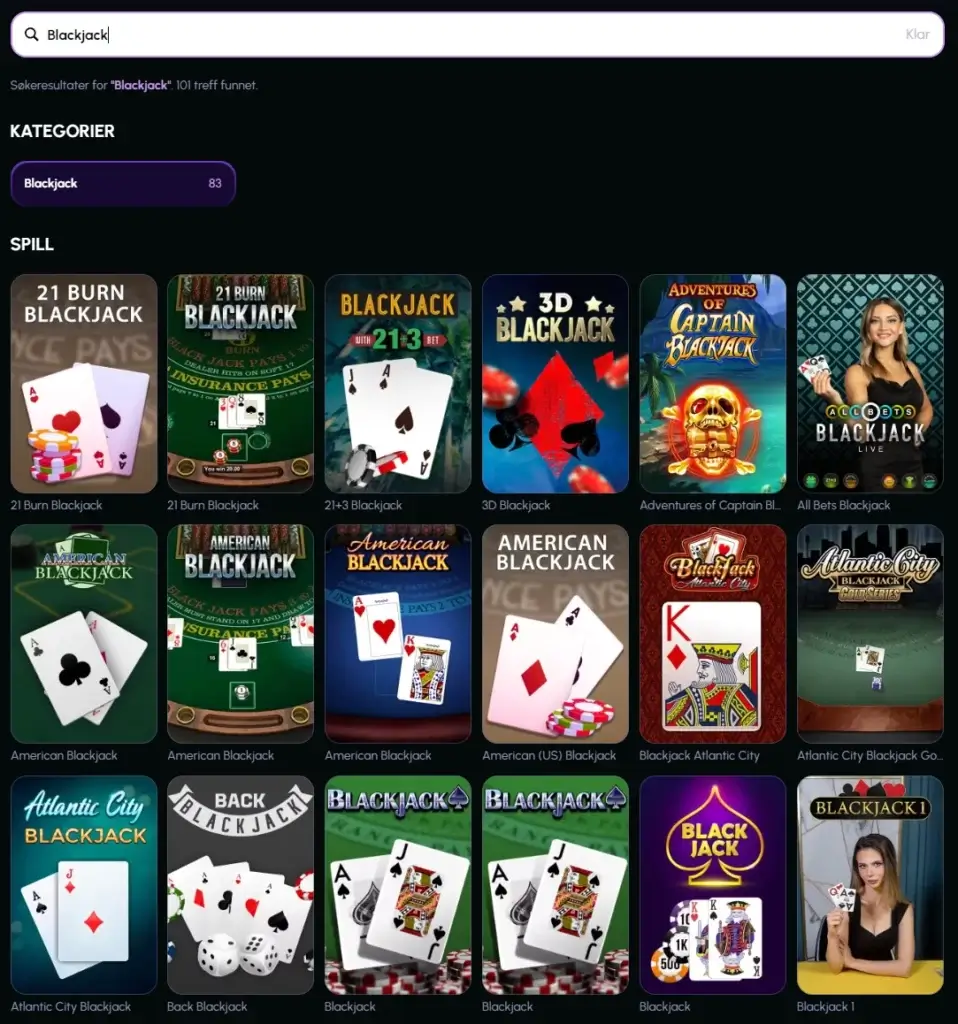 Novajackpot Casino Blackjack