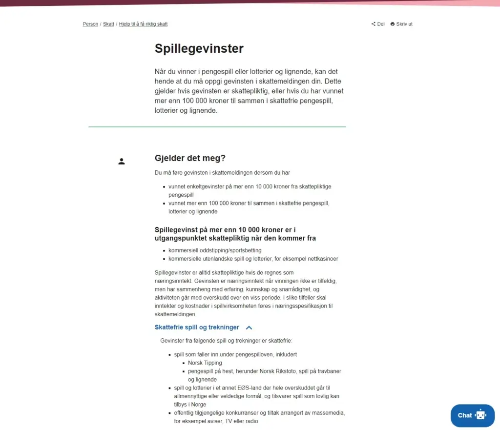 Forstå skatteplikten før rappotering av skatt på casinogevinster