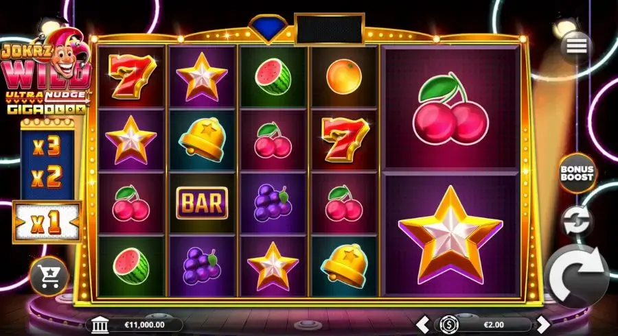 Jokerz Wild UltraNudge GigaBlox fra Bang Bang Games