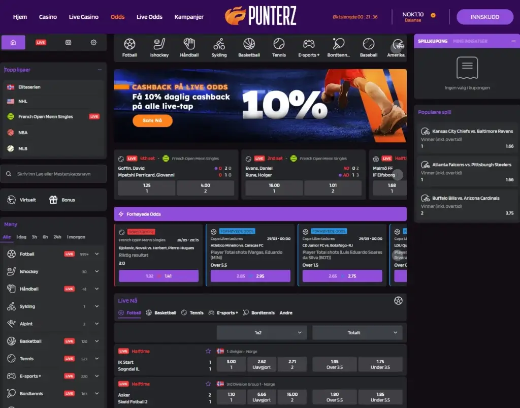 Punterz Casino Sportsbetting