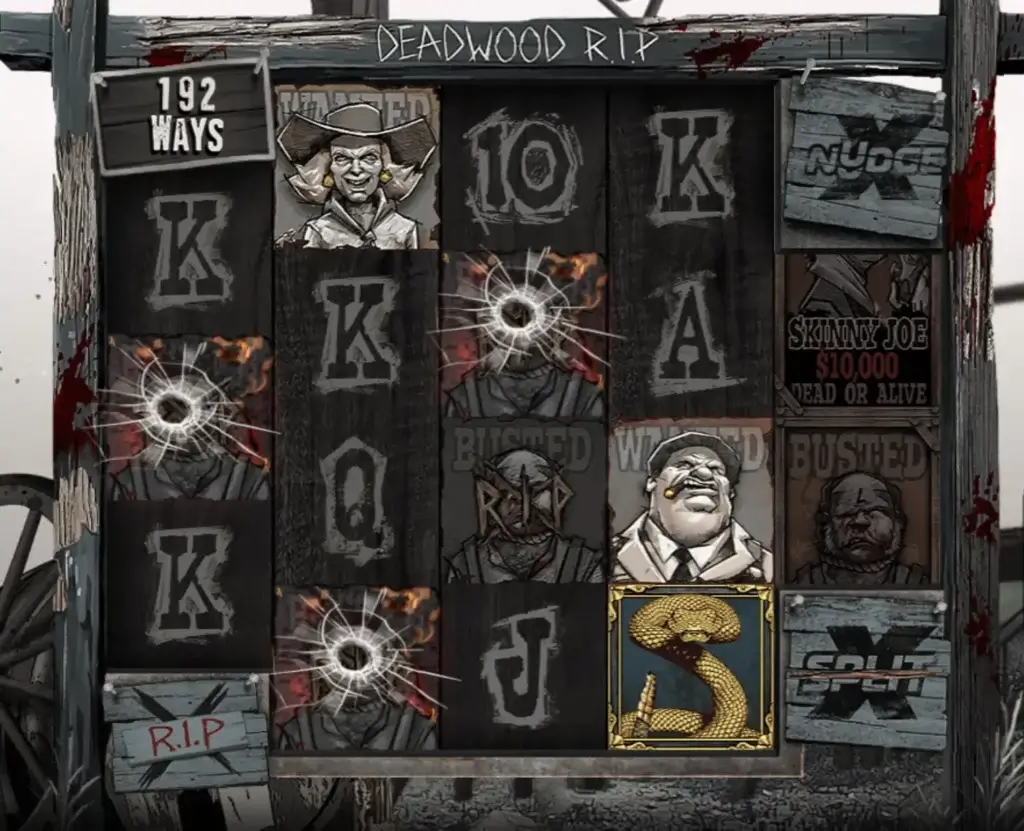 Deadwood R.I.P skudd på skjermen