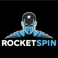 Rocketspin logo svart