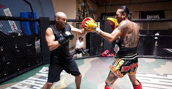 Randy Couture Trent Av Quentin Chong