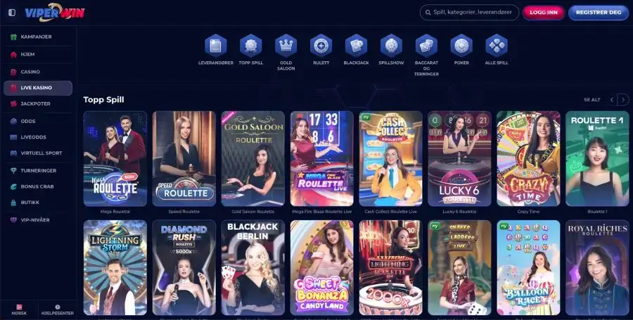 Roulette hos ViperWin