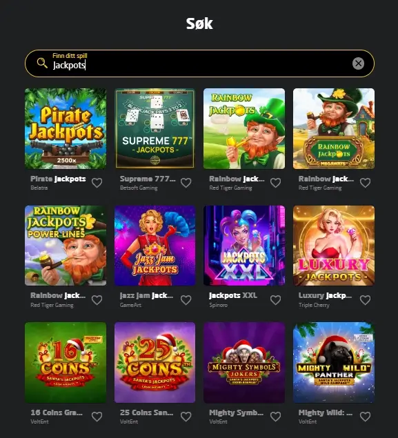 Staycasino Jackpotspill