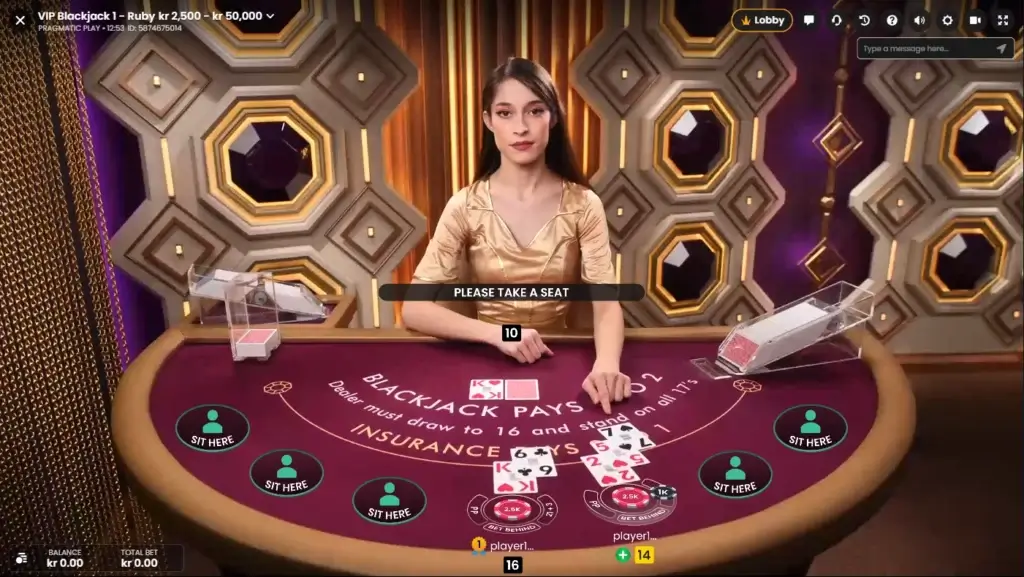 Vip Blackjack Live