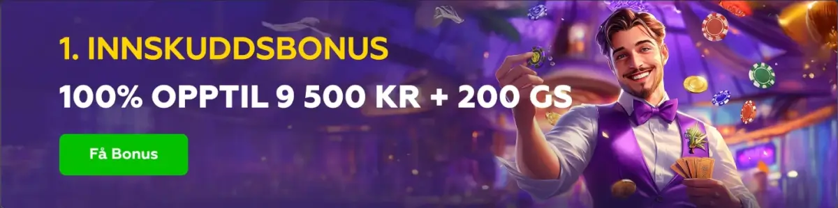 Din velkomstbonus hos Playfina