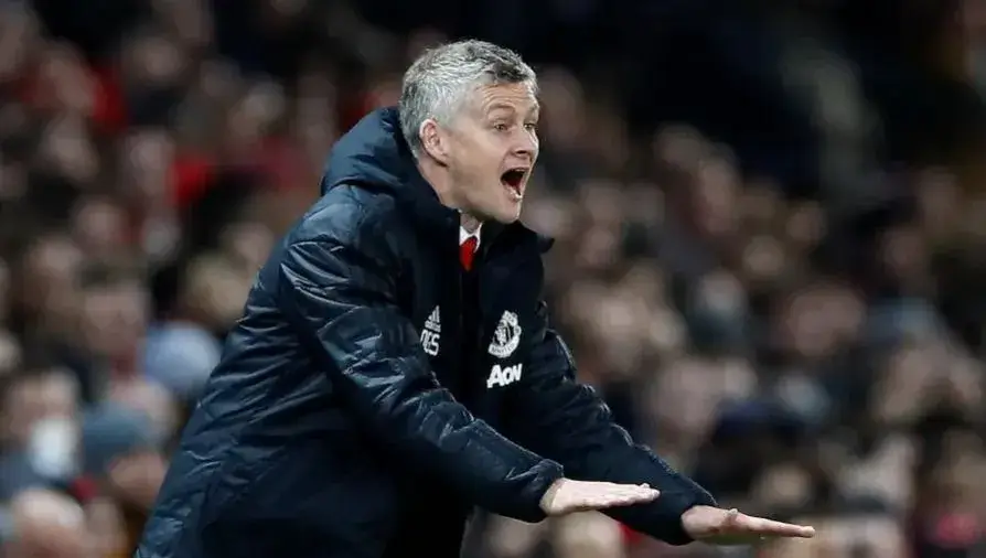 Ole Gunnar Solskjær fra tiden i Manchester United