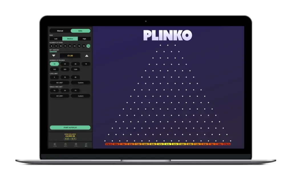 Hacksaw Gamings Plinko
