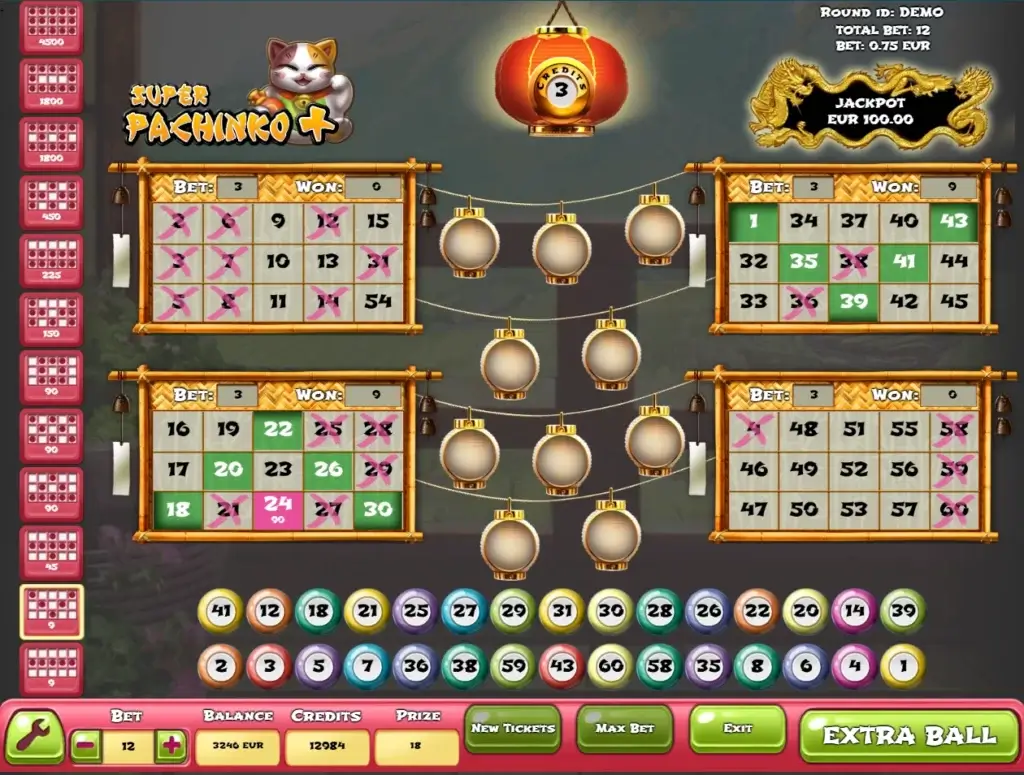 Super Pachinko Plus Juster Folg Ballene