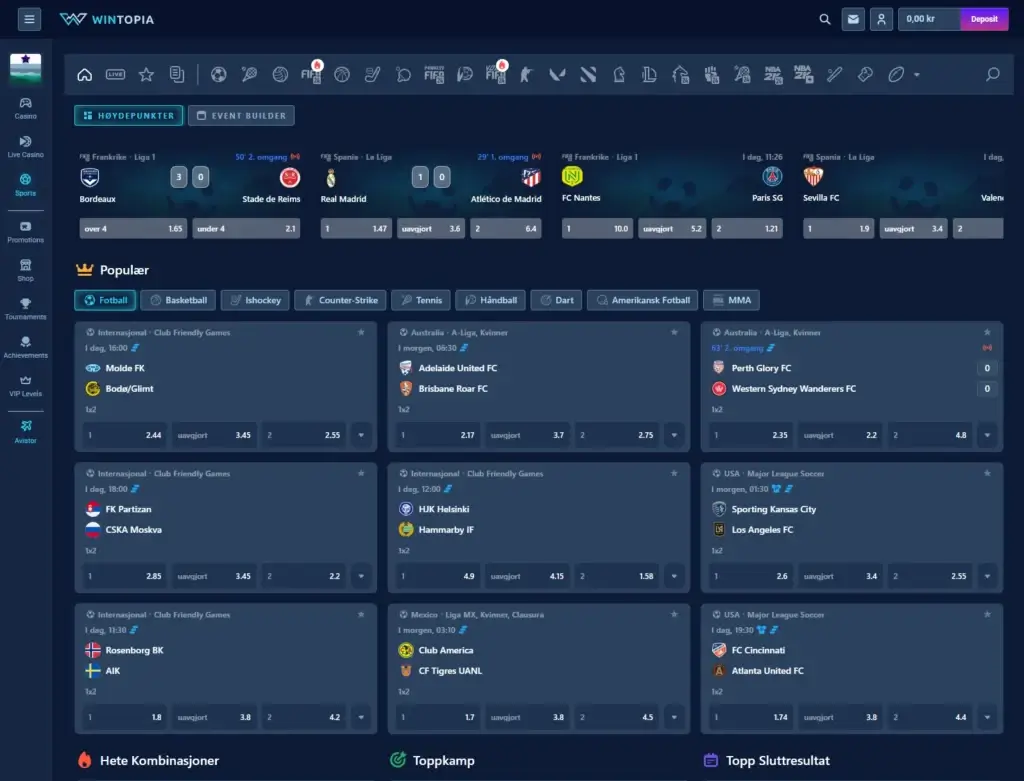Wintopia Sportsbetting