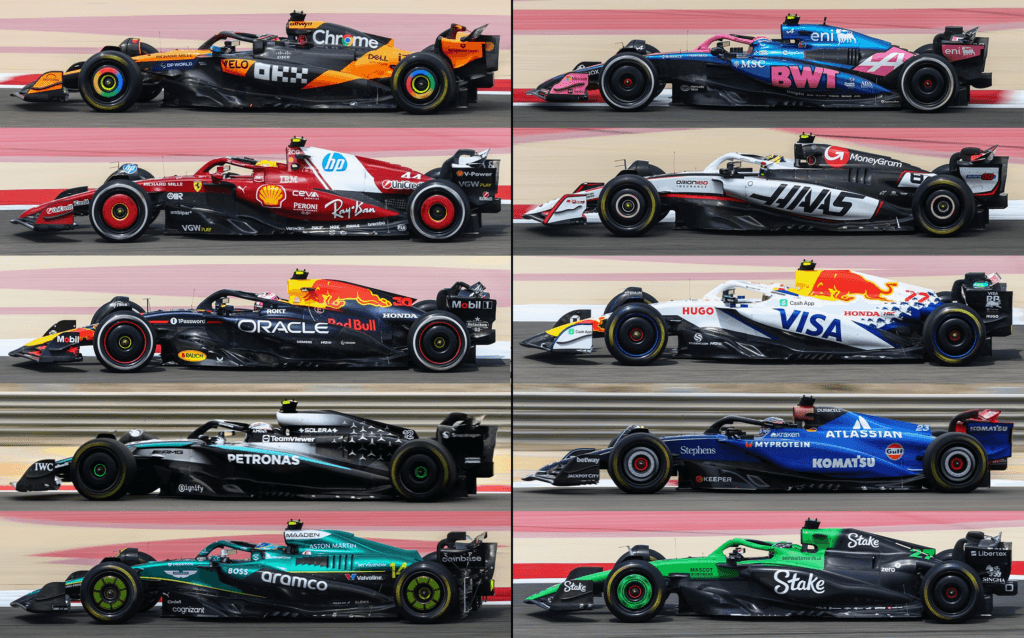 Formel 1 Biler 2025