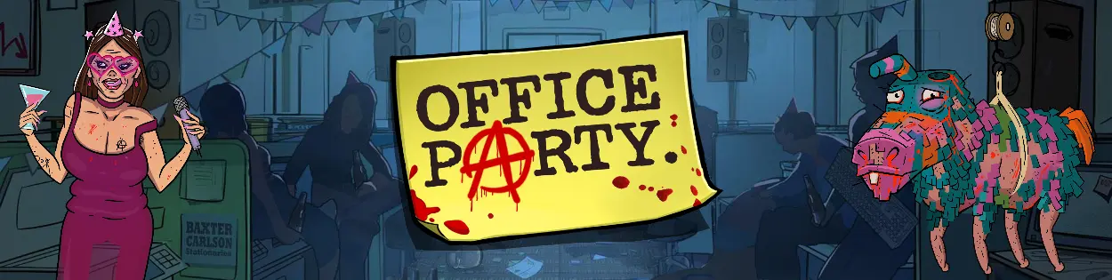Office Party Banner