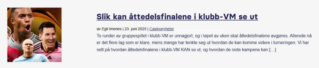 Slik Kan Attedelsfinalene