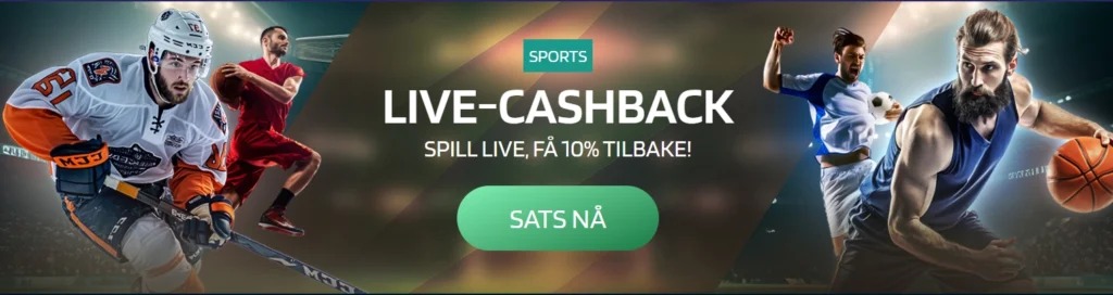 Topp 5 faste bettingtilbud for norske oddsspillere. Dynabet – daglig 10 % cashback og bettingbonus uten innskudd