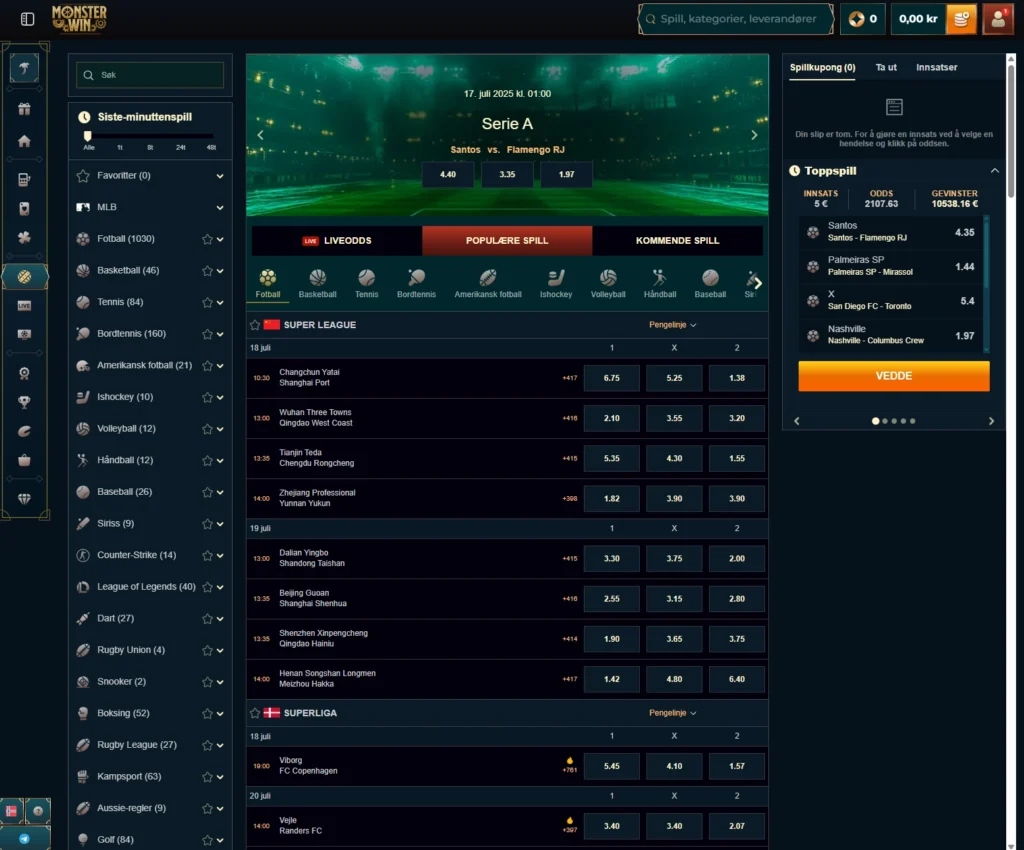 Monterwin Sportsbetting