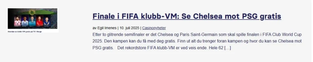Se Chelsea Mot Psg Gratis