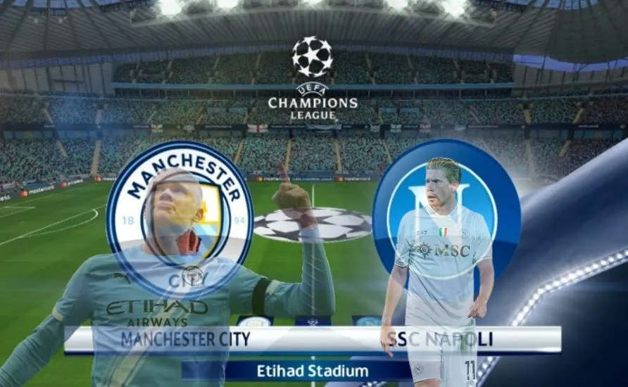 Haaland De Bruyne Man City Napoli