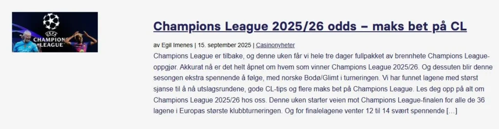 Cl 2025 26 Maksbet