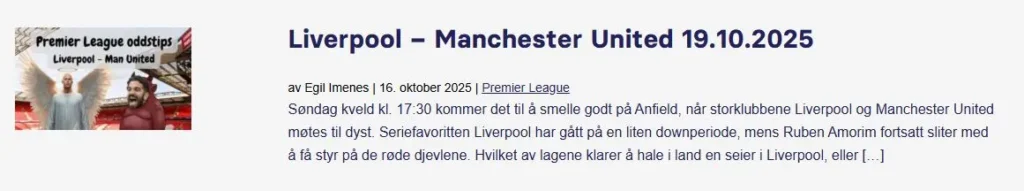 Liverpool Man United