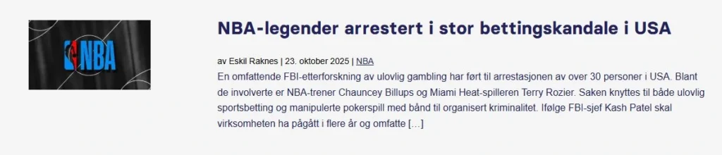Nba Legender Arrestert