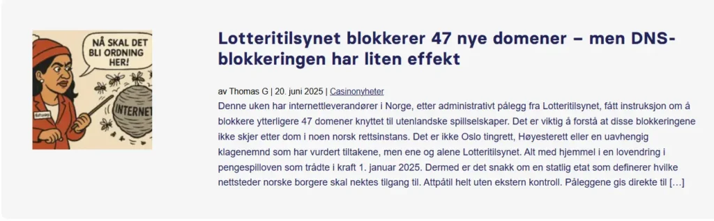 Dns Blokkering Juni