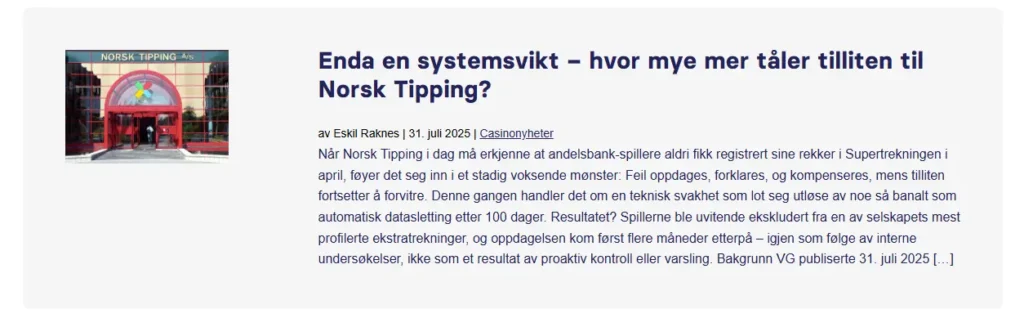 Skjermbile Nyhet Nt