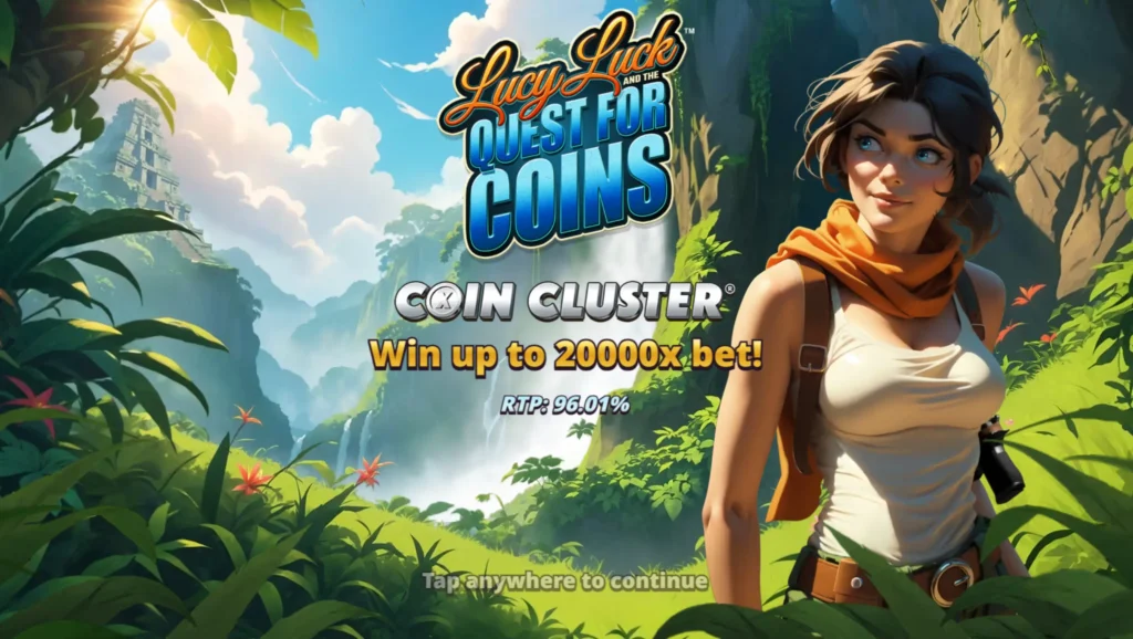 Lucy Luck and the Quest for Coins intro bilde