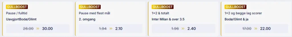 Oddsboost Casinofriday