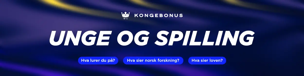 Unge Og Spilling Banner