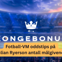 Oddstips på fotball-VM og antall målgivende pasninger for Julian Ryerson