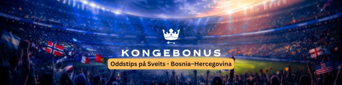 Oddstips på fotball-VM Sveits - Bosnia-Hercegovina