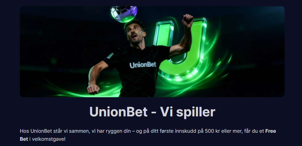UnionBet oddsbonus
