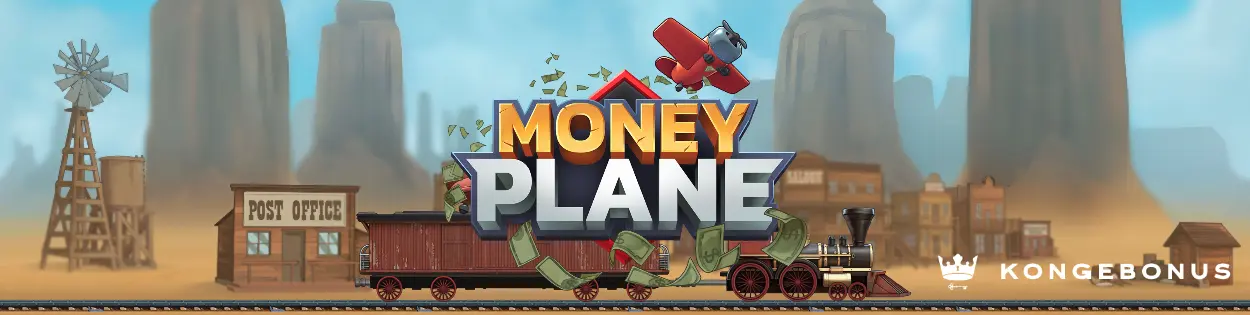 banner-montasje for spilleautomaten money train fra Relax Gaming