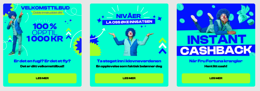 BetClown oddsbonuser