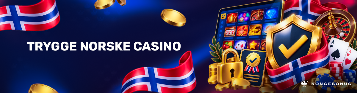 banner for trygge norske casino