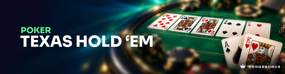 Texas holdem poker banner